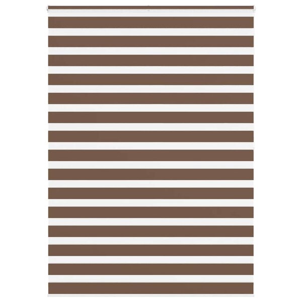 vidaXL Store zèbre marron 160x200cm largeur du tissu 155 9cm polyester