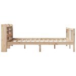 vidaXL Cadre de lit avec tête de lit sans matelas 120x200 cm