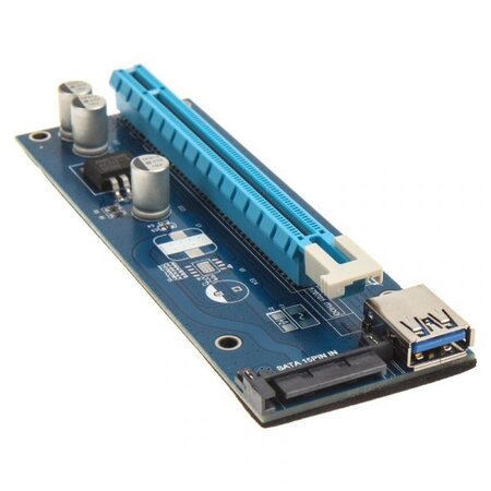 Riser Kolink PCI-Express 1x/16x via USB 3.0