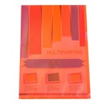 Sachet De 100 Pochettes Coin Polypropylène Grainé 12/100e - A4 - Couleurs Assorties - X 10 - Exacompta