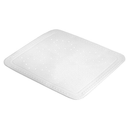 Kleine Wolke Tapis de bain antidérapant Arosa 55x55 cm Blanc