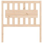 vidaXL Tête de lit 95 5x4x100 cm Bois massif de pin