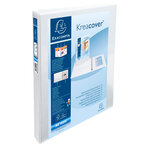Classeur personnalisable Kreacover A4 Maxi 4 Anneaux Diam 20 mm Dos 38 mm Blanc x 10 EXACOMPTA