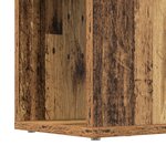vidaXL bibliothèque vieux bois bois d'ingénierie 80 x 24 x 124 cm