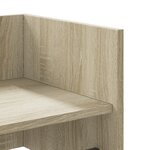 vidaXL Étagère murale chêne sonoma 70 5x35x30 5 cm bois d'ingénierie