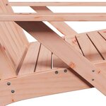 vidaXL Chaise de jardin adirondack 75x77x77 cm bois massif de douglas