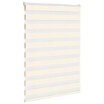 vidaXL Store zèbre beige marbré largeur du tissu 105 9 cm polyester