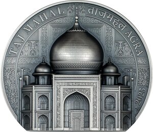 Pièce de monnaie en Argent 25 Dollars g 155.5 (5 oz) Millésime 2025 Historical Monuments TAJ MAHAL