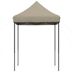 vidaXL Tente de fête Taupe 200 x 200 x 306 cm Tissu Oxford