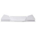 Corbeille À Courrier Combo Midi Office - Blanc Brillant - Exacompta
