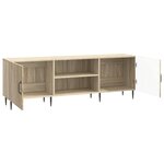 vidaXL Meuble TV Chêne Sonoma 150 x 31 x 50 cm Bois d'ingénierie