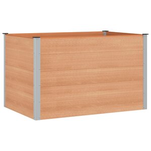 vidaXL Jardinière surélevée Marron 150 x 100 x 91 cm
