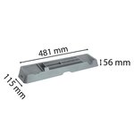 Organiseur De Bureau Toolbar - Gris Foncé - X 6 - Exacompta
