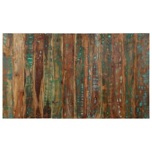 vidaXL Tête de lit multicolore 140 cm bois massif récupération