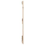 vidaXL Tête de lit murale 185x3x90 cm Bois massif de pin