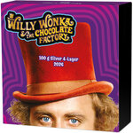 Monnaie WILLY WONKA AND THE CHOCOLATE FACTORY Argent 10$ Solomon Islands 2026 (PRÉCOMMANDE)