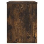 vidaXL Meuble TV Chêne fumé 60 x 30 x 40 cm Bois d'ingénierie