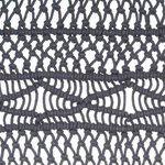 vidaXL Rideau en macramé Anthracite 140x240 cm Coton