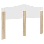vidaXL Tête de lit Chêne Sonoma 140 cm Bois d'ingénierie