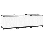 vidaXL Lit surélevé 120x40x38 cm Polypropylène