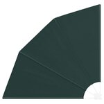 vidaXL Écran de confidentialité pour balcon Vert foncé 140 x 140 cm