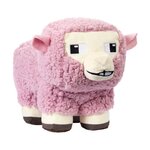 Mattel JFP56 - Minecraft Peluche mouton rose