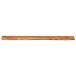 vidaXL Étagère murale rectangulaire massif acacia bordure assortie