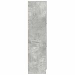 vidaXL Haut Armoire Gris béton 31.5 x 32 x 122.5 cm