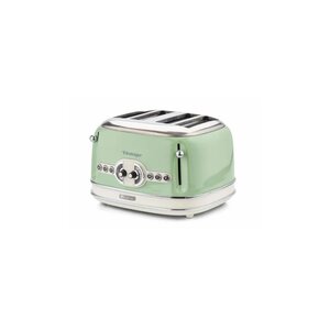 Ariete grille-pain à 4 tranches vintage 1600 w vert