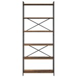 vidaXL Bibliothèque Bois ancien 80 x 30 x 188 cm Bois d'ingénierie