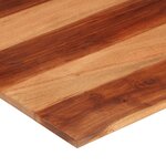 vidaXL Dessus de table bois massif d'acacia 15-16 mm 60x70 cm