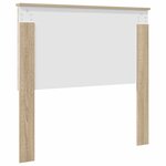 vidaXL Tête de lit Chêne Sonoma 100 cm Bois d'ingénierie