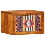vidaXL Tables de nuit 2 pièces 35 x 30 x 22 cm en bois massif d'acacia