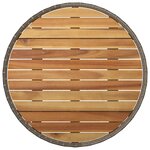 vidaXL Ensemble de salle à manger pour jardin 5 Pièces Gris Poly rotin