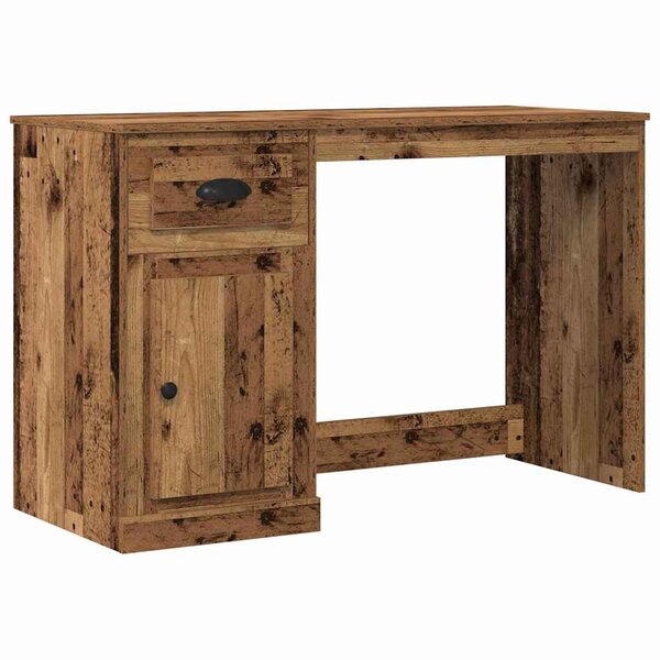 vidaXL Bureau Bois Ancien 50 x 115 x 75 cm Bois d'ingénierie