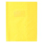 Protège-cahier Grain Losange 18/100ème 17x22 jaune CALLIGRAPHE