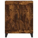 vidaXL Buffet chêne fumé 69 5x34x90 cm bois d'ingénierie