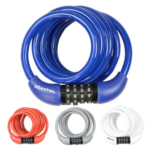 Cable Antivol Vélo 1 8 m Câble Combinaison Couleur Aléatoire