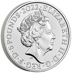 100 ans de la découverte du tombeau de Toutânkhamon - 5 Pounds 2022 BU