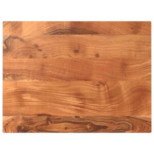 vidaXL Dessus de table 90x70x2 5 cm rectangulaire bois massif d'acacia