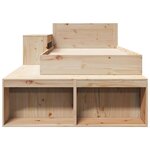 vidaXL Cadre de lit sans matelas 80x200 cm bois massif de pin