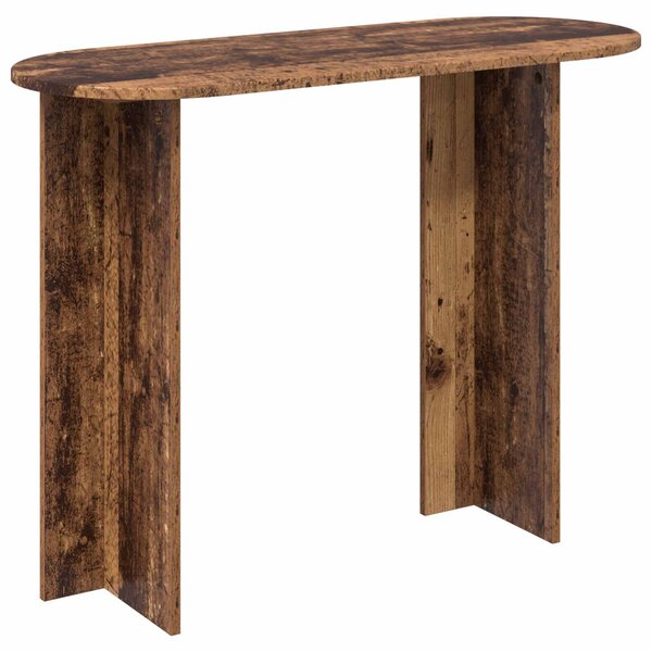 vidaXL Table console Bois ancien 100 x 39 5 x 75 cm Bois d'ingénierie