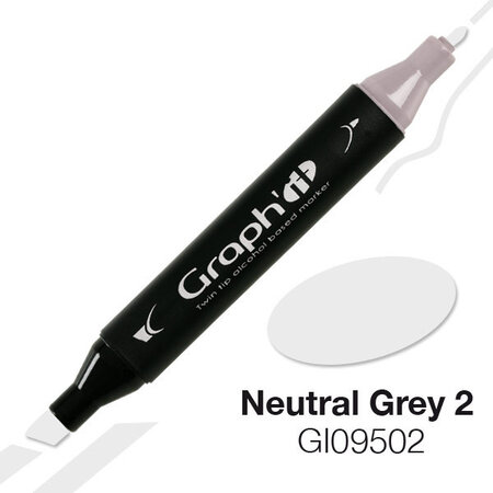 Marqueur à l'alcool Graph'it 9502 Neutral Grey 2