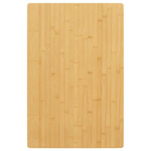 vidaXL Dessus de table 60x100x2 5 cm bambou