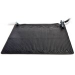 Intex Tapis chauffant solaire 2 Pièces PVC 1 2x1 2 m Noir 28685