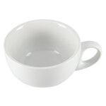 Tasses à cappuccino blanches 284ml olympia - vendues par 12 -  - porcelaine