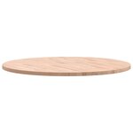 vidaXL Dessus de table Ø90x2 5 cm rond bois massif de hêtre