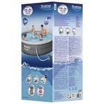 Bestway Ensemble de piscine gonflable Fast Set avec pompe 396x84 cm