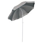 Eurotrail Parasol de plage UPF 50+ Gris