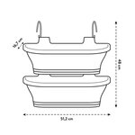Corsica Vert Forest Large Set 2 anthracite